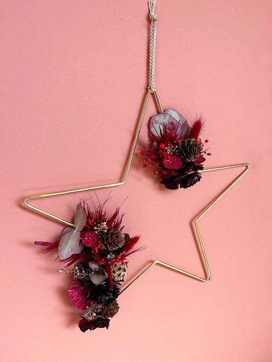 Grande étoile à suspendre "ONDINE"