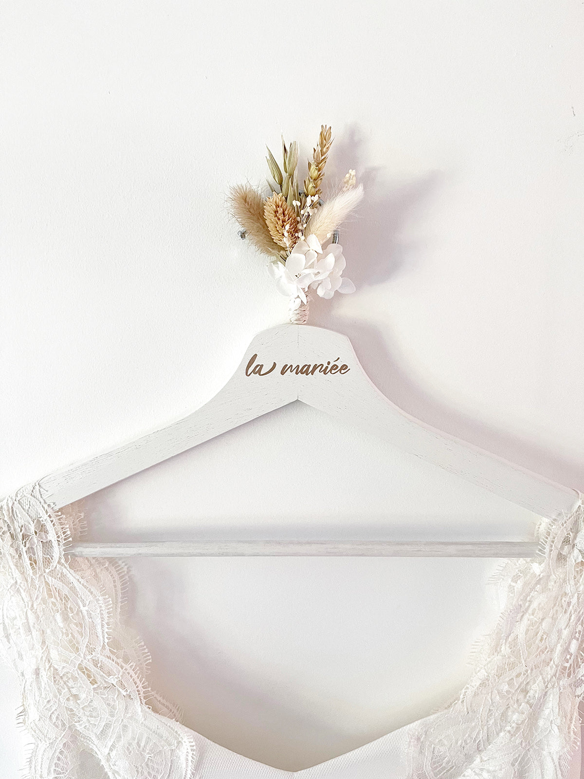 Cintre fleuri personnalisable