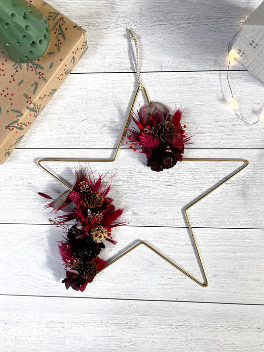 Grande étoile à suspendre "ONDINE"