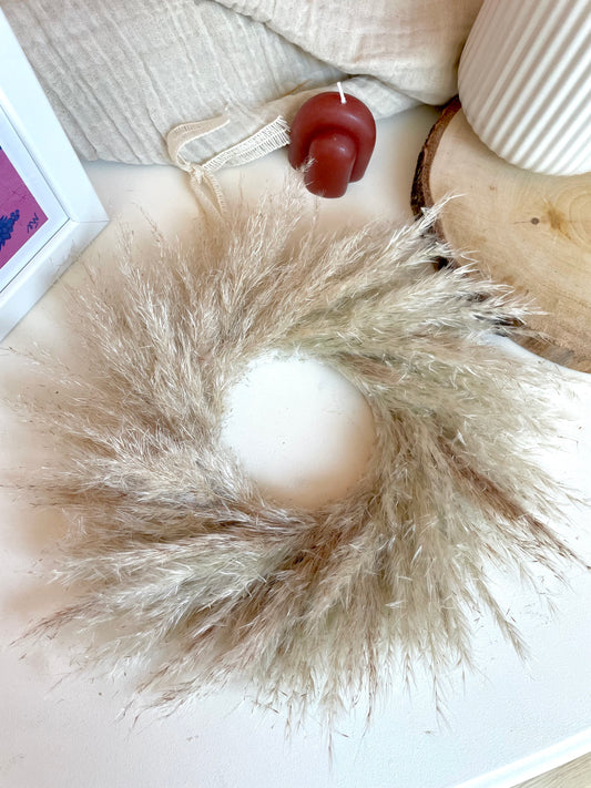 Couronne de pampas "Wild"