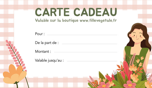 La carte cadeau